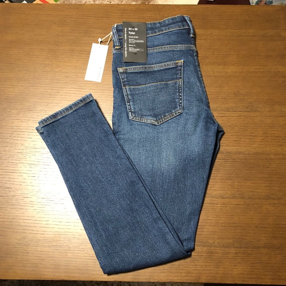 NWT Frank & Oak Tyler Skinny Jean in Blue - Picture 5 of 8
